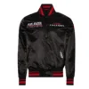 Atlanta Falcons Turn It Up M Classic Rib Black Satin Jacket product image