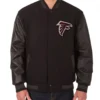 Atlanta Falcons WH Black Letterman Jacket product image