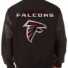 Atlanta Falcons WH Black Letterman Jacket product image