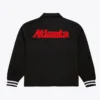 Atlanta Hawks Oversweep Black Varsity Wool Jacket product image