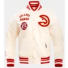 Atlanta Hawks Retro Classic Rib Jacket product image