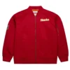 Atlanta Hawks Vintage Logo Red Lightweight Satin Jacket product image