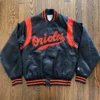 Baltimore Orioles 70’s Black Satin Jacket product image