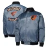 Baltimore Orioles Charcoal Bomber Full-Zip Jacket product image