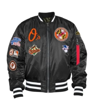Baltimore Orioles Bomber MA-1 Jacket product image