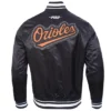 Baltimore Orioles Diy Pick Stitch Classic Rib Satin Jacket product image