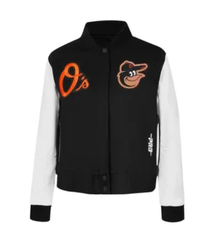 Baltimore Orioles Game Day Classics Black Varsity Jacket product image