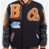 Baltimore Orioles Mashup Black Varsity Jacket product image