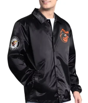 Baltimore Orioles Point Man Coaches Black Jacket product image