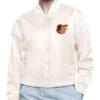 Baltimore Orioles Printed Logo Varsity Satin Jacket product image