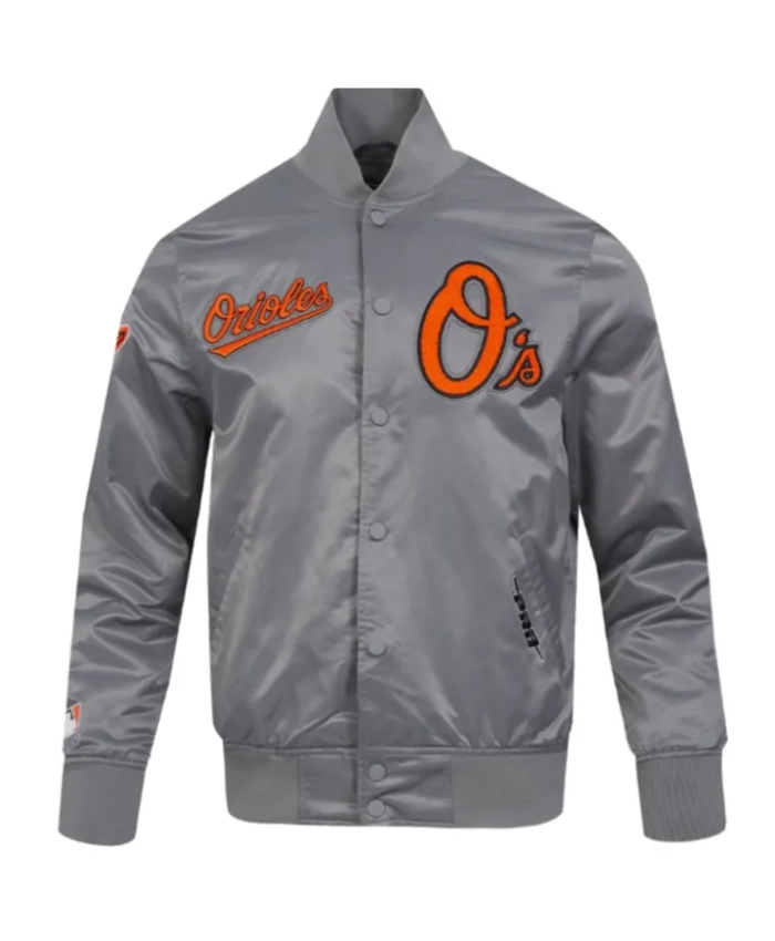 Baltimore Orioles Souvenir Satin Jacket Baltimore Orioles Souvenir Satin Jacket product image