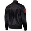 Baltimore Orioles Wordmark Black Satin Jacket Baltimore Orioles Wordmark Black Satin Jacket product image