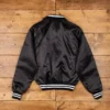 Baltimore Ravens 80?s Bomber Black Satin Jacket Baltimore Ravens 80?s Bomber Black Satin Jacket product image
