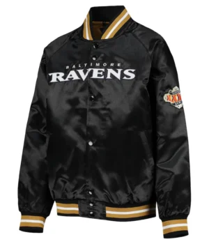 Baltimore Ravens Full-Snap Black Jacket product image