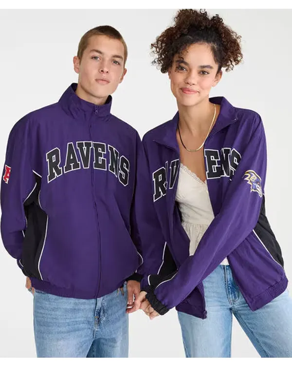 Baltimore Ravens Full-Zip Track Jacket Baltimore Ravens Full-Zip Track Jacket product image