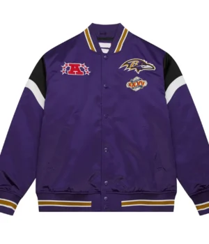 Baltimore Ravens Heavyweight Satin Jacket product image