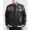 Baltimore Ravens Mashup Classic Rib Satin Jacket product image