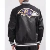 Baltimore Ravens Mashup Classic Rib Satin Jacket product image