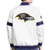 Baltimore Ravens Scout Varsity Satin Jacket Baltimore Ravens Scout Varsity Satin Jacket product image