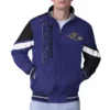 Baltimore Ravens Strong Arm Purple Full-Zip Jacket product image