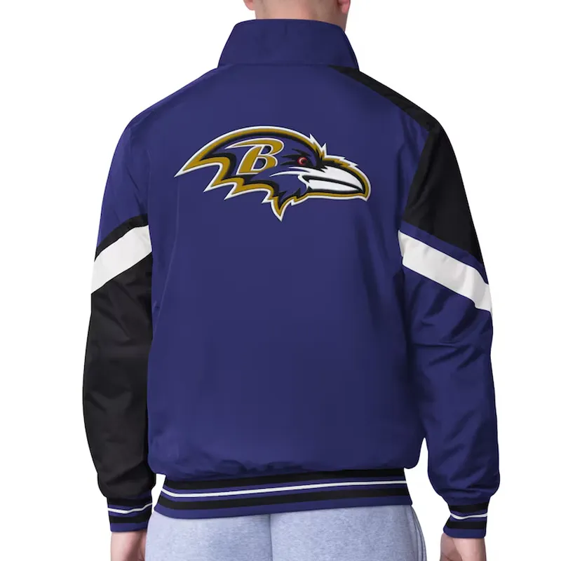 Baltimore Ravens Strong Arm Purple Full-Zip Jacket Baltimore Ravens Strong Arm Purple Full-Zip Jacket product image