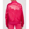 Baltimore Ravens Triple Pink Satin Jacket Baltimore Ravens Triple Pink Satin Jacket product image