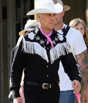Barbie 2023 Ryan Gosling Black Fringe Shirt product image