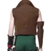 Barret Wallace Final Fantasy VII Remake Brown Leather Vest Barret Wallace Final Fantasy VII Remake Brown Leather Vest product image