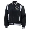 Black Baltimore Ravens Bomber Full-Zip Jacket product image