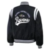 Black Baltimore Ravens Bomber Full-Zip Jacket product image
