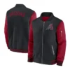 Arizona Diamondbacks Collection Dugout Black/Red Bomber Jacket Arizona Diamondbacks Collection Dugout Black/Red Bomber Jacket product image