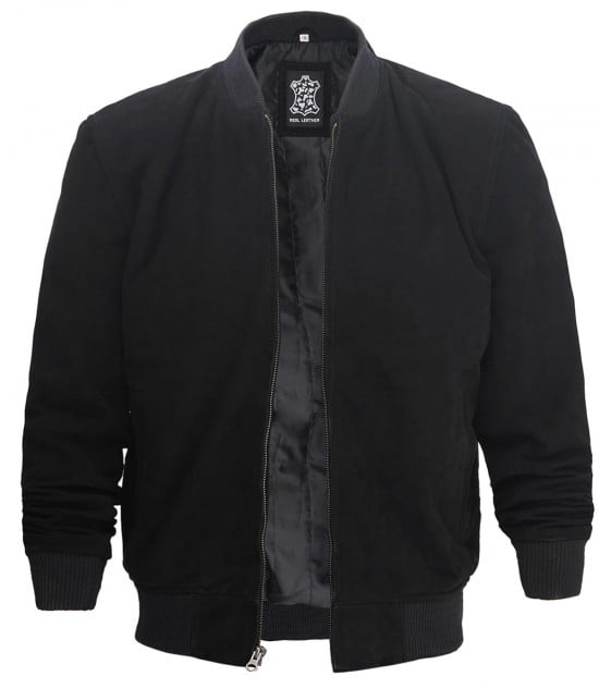 Adamsville Mens Black Suede Jacket Adamsville Mens Black Suede Jacket product image