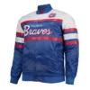 Blue/White Special Script Atlanta Braves Coaches Jacket product image