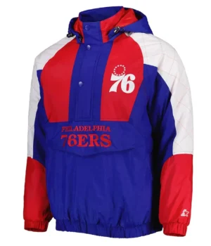 Body Check Atlanta Hawks Half-Zip Hoodie Jacket product image