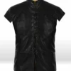 Bran Stark Game Of Thrones Black Leather Vest Bran Stark Game Of Thrones Black Leather Vest product image
