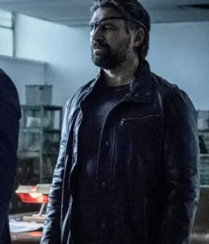 Arrow Slade Wilson Leather Jacket product image