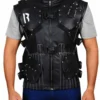Dwayne Johnson GI Joe Retaliation Black Leather Vest Dwayne Johnson GI Joe Retaliation Black Leather Vest product image