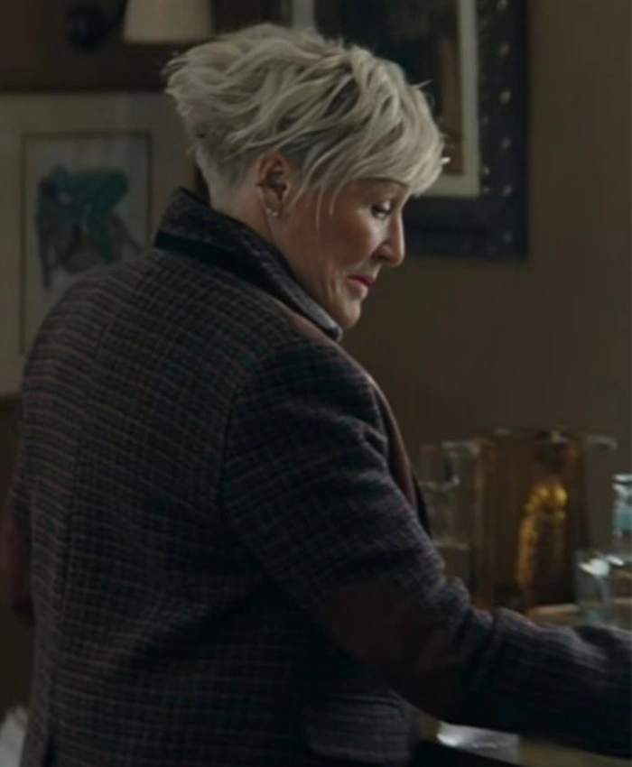 Back in Action Glenn Close Tweed Blazer Back in Action Glenn Close Tweed Blazer product image