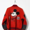 Vintage Mickey Mouse Red Varsity Jacket product image