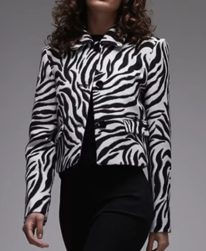 Chelsea Hamilton Beyond the Gates Zebra Print Jacket Chelsea Hamilton Beyond the Gates Zebra Print Jacket product image