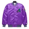 Classic Arizona Diamondbacks Purple Satin Jacket product image