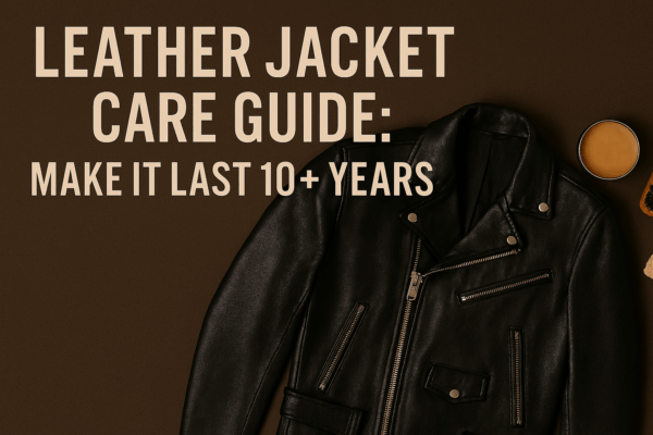 extend leather jacket lifespan