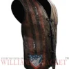 Crocodile Dundee 1986 Michael Dundee Leather Vest Crocodile Dundee 1986 Michael Dundee Leather Vest product image