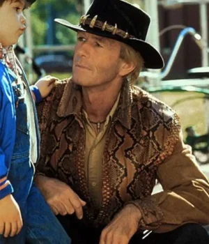 Crocodile Dundee 1986 Michael Dundee Leather Vest product image