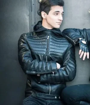 David Mazouz Gotham Batman Leather Jacket product image