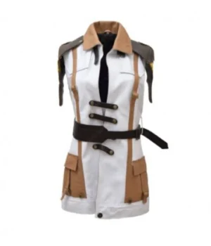 Final Fantasy XIII Lightning Returns White Leather Vest product image