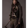 Frontier Declan Harp Black Leather Coat product image
