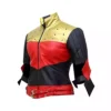 God Among Us Harley Quinn Red Golden Studded Jacket product image