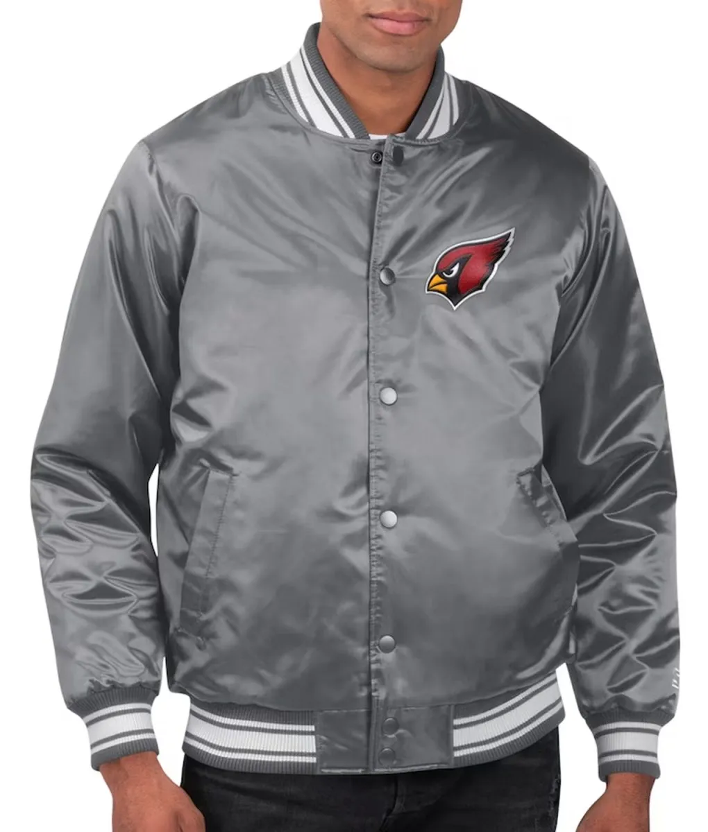 Gray Arizona Cardinals Locker Room Jacket Gray Arizona Cardinals Locker Room Jacket product image