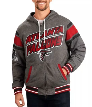 Gray Atlanta Falcons Extreme Hoodie product image